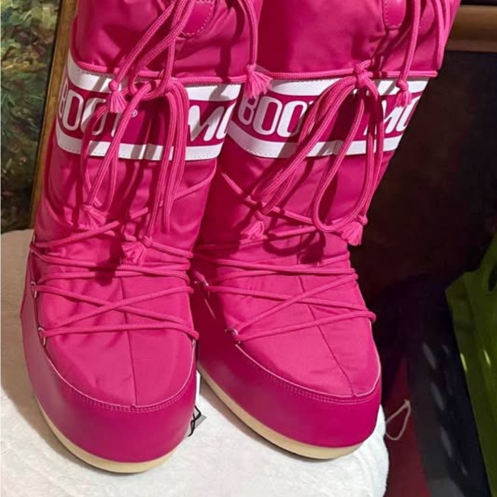 Moon Boot Pink Winter & Rain Boots